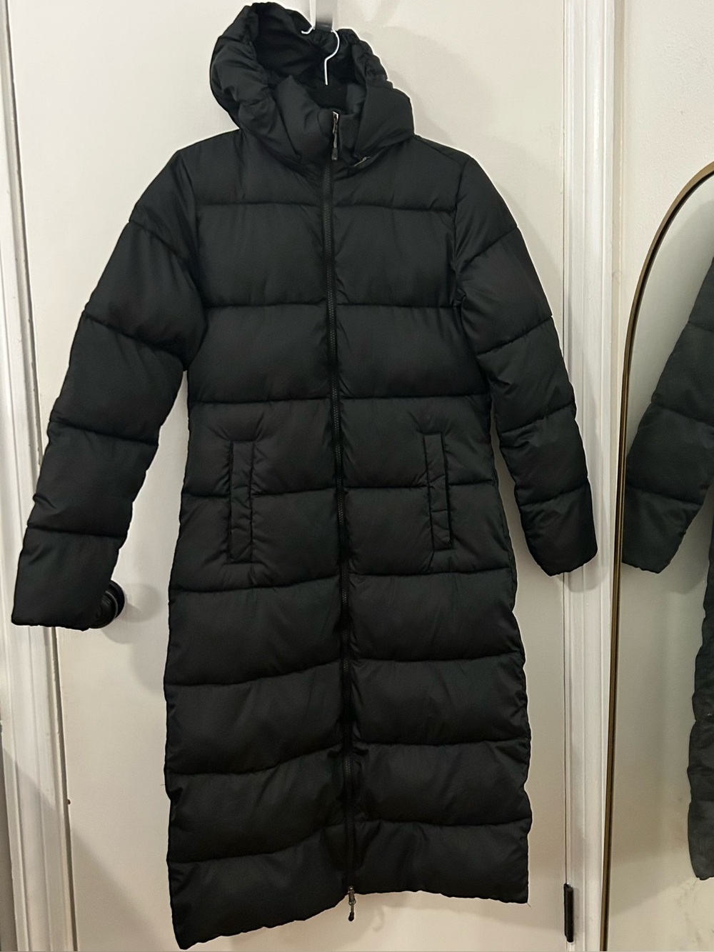 32 Degrees Heat Women’s Hooded Cloudfill Insulated Puffer Coat XS Removable Hood